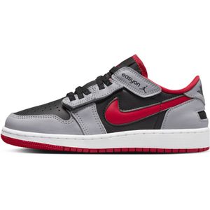 Air Jordan 1 Low FlyEase kinderschoenen - Zwart