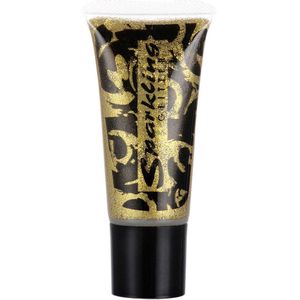 Gold Glitzer Make-up