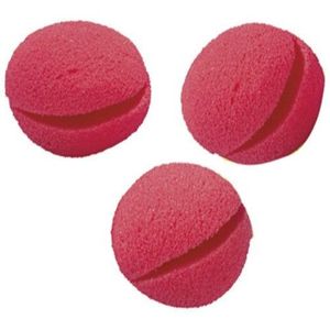 4 rote Schaumstoff Clowns Nasen 5,5cm | Karneval & Fasching | Kostüme.com