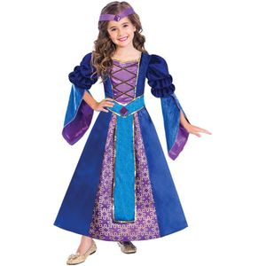 Fliederike Mittelalter Prinzessin Kinderkostüm - Kinder 10-12 Jahre violett | Karneval & Fasching | Kostüme.com