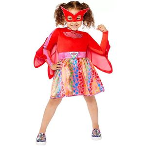 PJ Masks Owlette Mädchenkostüm - Kinder 3-4 Jahre rot | Karneval & Fasching | Kostüme.com