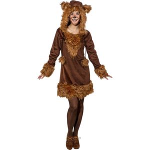Süßes Bären Kleid für Damen - Damen 38/40 braun | Karneval & Fasching | Kostüme.com