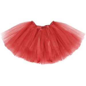 Tutu-Rock mit Schleife in Rot 34cm