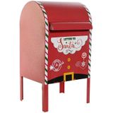 Weihnachtsschmuck DKD Home Decor Gelb Weiß Schwarz Rot Briefkasten 28,5 x 26,5 x 52 cm