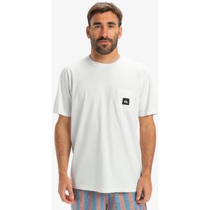 T-shirt met korte mouwen Salt Water QUIKSILVER. Katoen materiaal. Maten S. Wit kleur
