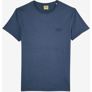 T-shirt met korte mouwen en motief op de rug OXBOW. Katoen materiaal. Maten XL. Blauw kleur