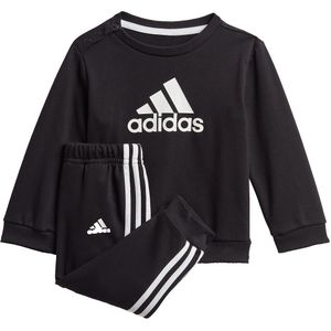 Ensemble sweater en joggingbroek 3 mnd - 4 jaar ADIDAS SPORTSWEAR. Katoen materiaal. Maten 12/18 mnd - 74/81 cm. Zwart kleur