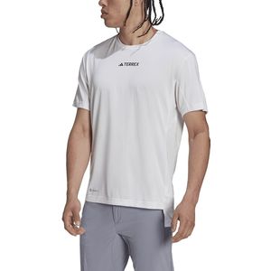 T-shirt met korte mouwen Hiking Terrex adidas Performance. Polyester materiaal. Maten XXL. Wit kleur