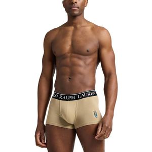 Set van 2 boxershorts in stretchkatoen POLO RALPH LAUREN. Katoen materiaal. Maten M. Beige kleur