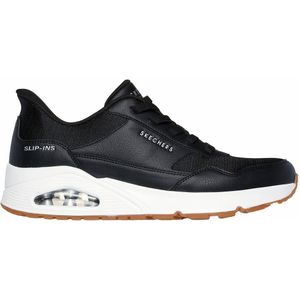 Sneakers Slip-Ins: Uno - Banksia SKECHERS. Polyurethaan materiaal. Maten 42. Zwart kleur