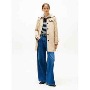 Tommy Hilfiger - Heritage Trenchcoat - Katoen - Enkele Rij Knopen - Opstaande Kraag