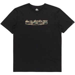 T-shirt met lange mouwen en logo QUIKSILVER. Katoen materiaal. Maten L. Zwart kleur