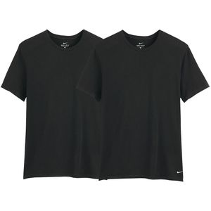 Set van 2 T-shirts met korte mouwen NIKE. Katoen materiaal. Maten L. Zwart kleur
