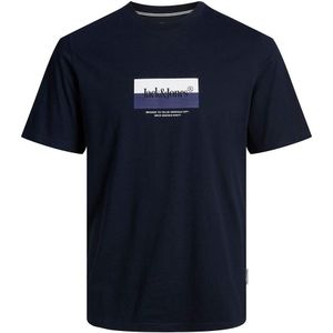 T-shirt met korte mouwen Jordalston JACK & JONES. Katoen materiaal. Maten S. Blauw kleur