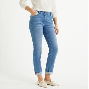 Rechte regular jeans, stretch denim ANNE WEYBURN. Denim materiaal. Maten 44 FR - 42 EU. Blauw kleur