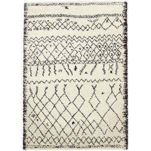Tapijt in Berber stijl, Afaw LA REDOUTE INTERIEURS. Polypropyleen materiaal. Maten 120 x 170 cm. Kastanje kleur