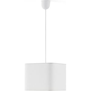 Hanglamp / Lampenkap in linnen L25 cm, Thade LA REDOUTE INTERIEURS. Linnen materiaal. Maten één maat. Wit kleur
