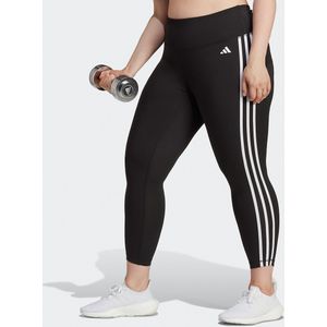 adidas Performance Plus Size sportlegging zwart/wit