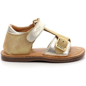 Sandalen in leer Diazzy KICKERS. Leer materiaal. Maten 26. Goudkleur kleur