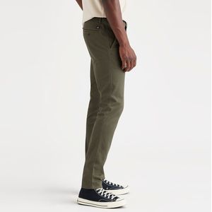Chino skinny broek Original DOCKERS. Katoen materiaal. Maten Maat 33 (US) - Lengte 32. Groen kleur