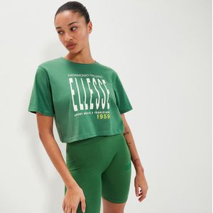 Cropped T-shirt, Volia ELLESSE. Katoen materiaal. Maten XS. Groen kleur