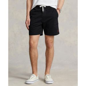 Rechte short in stretch katoen, Prepster POLO RALPH LAUREN. Katoen materiaal. Maten L. Zwart kleur