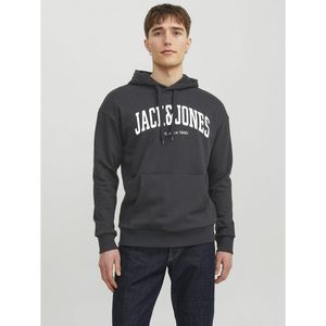 Hoodie met logo JACK & JONES. Katoen materiaal. Maten XL. Zwart kleur