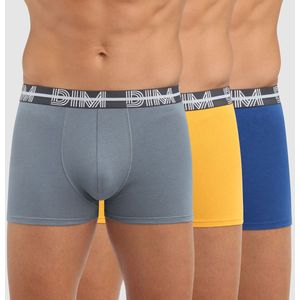 Set van 3 boxershorts Powerful DIM. Katoen materiaal. Maten XL. Blauw kleur