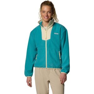 Fleece vest met opstaande kraag Sequoia Grove™ COLUMBIA. Polyester materiaal. Maten XS. Geel kleur
