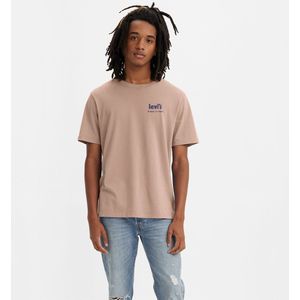 T-shirt met ronde hals, relaxed fit LEVI'S. Katoen materiaal. Maten XL. Roze kleur