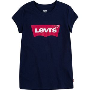 T-shirt LEVI'S KIDS. Katoen materiaal. Maten 14 jaar - 156 cm. Blauw kleur