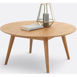Vintage salontafel Quilda LA REDOUTE INTERIEURS. Hout materiaal. Maten één maat. Kastanje kleur