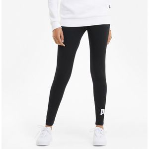 Legging met logo op een pijp PUMA. Katoen materiaal. Maten XS. Zwart kleur