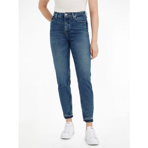 Rechte jeans TOMMY HILFIGER. Katoen materiaal. Maten 27 US - 34/36 EU. Blauw kleur