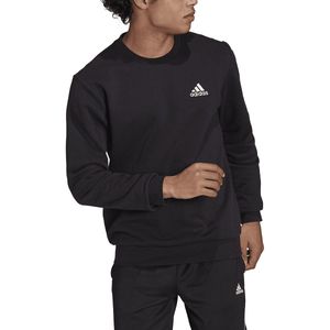 Sweater met ronde hals Essentials Fleece ADIDAS SPORTSWEAR. Katoen materiaal. Maten M. Zwart kleur