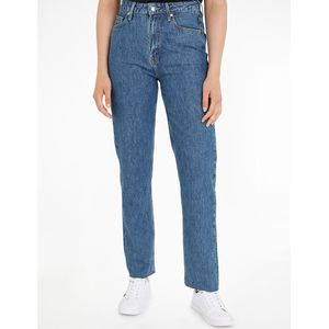 Rechte regular jeans TOMMY HILFIGER. Katoen materiaal. Maten 31 US - 38/40 EU. Blauw kleur