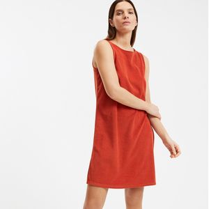 LA REDOUTE COLLECTIONS - Nachthemd - Kastanje Kleur - Badstof - Zonder Mouwen