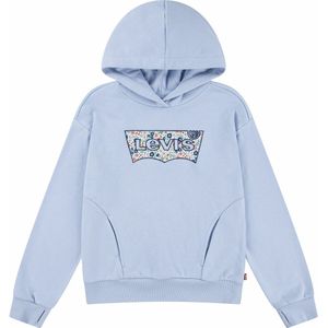 Zip-up hoodie in molton LEVI'S KIDS. Molton materiaal. Maten 10 jaar - 138 cm. Blauw kleur