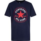 T-shirt met korte mouwen CONVERSE. Katoen materiaal. Maten 13/15 jaar - 153/159 cm. Blauw kleur