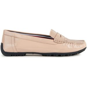 Ademende loafers Kosmopolis + Grip GEOX. Leer materiaal. Maten 40. Roze kleur