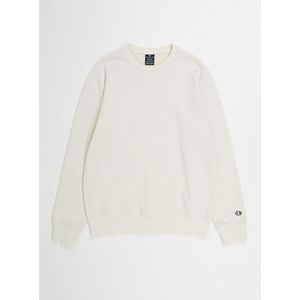 Sweater met ronde hals en klein logo CHAMPION. Katoen materiaal. Maten XL. Beige kleur