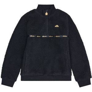 Sweater met opstaande kraag, pluche effect ELLESSE. Polyester materiaal. Maten 13/14 jaar - 153/156 cm. Zwart kleur