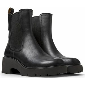 Bottines chelsea Milah in leer CAMPER. Leer materiaal. Maten 39. Zwart kleur