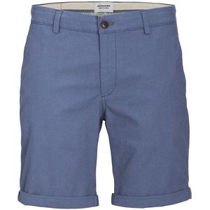 Chino short JACK & JONES. Katoen materiaal. Maten XL. Blauw kleur