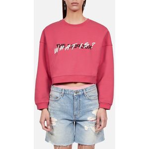 Sweater met lange mouwen en ronde hals THE KOOPLES. Katoen materiaal. Maten 3(L). Roze kleur