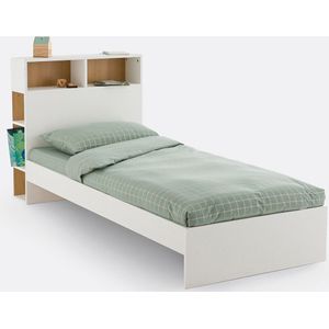Kinderbed met beddenbodem Biface LA REDOUTE INTERIEURS. Medium (mdf) materiaal. Maten 90 x 190 cm. Wit kleur