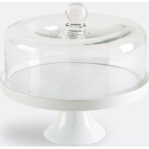 La Redoute Interieurs - Trenma - Taartplateau - Wit - Glas