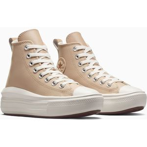 Leren sneakers All Star Move Hi Cozy Essentials CONVERSE. Leer materiaal. Maten 35. Kastanje kleur