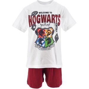 Pyjashort Harry Potter HARRY POTTER. Katoen materiaal. Maten 6 jaar - 114 cm. Wit kleur