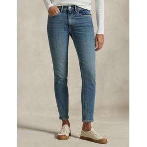 Verwassen skinny jeans POLO RALPH LAUREN. Denim materiaal. Maten 28 US - 36 EU. Blauw kleur